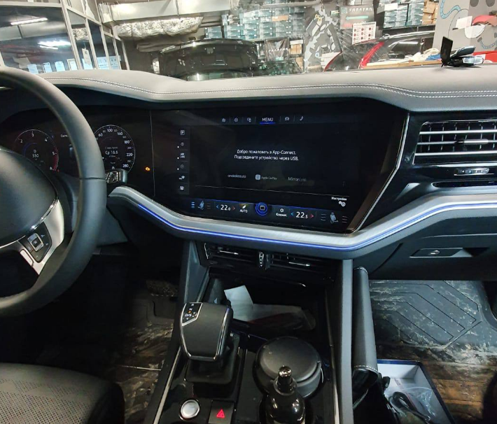 Мультимедийный навигационный блок для Volkswagen Touareg 2019+ Android 10 - фото 2 - id-p184340412