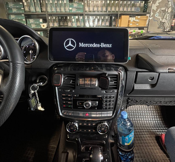Штатное головное устройство Parafar для Mercedes-Benz G W463 NTG 4.5 экран 12" Android 13 - фото 1 - id-p184341429