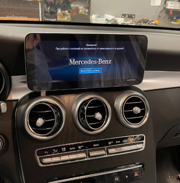 Мультимедийный навигационный блок для Mercedes Glc 2021+ Android 9 - фото 2 - id-p184341444