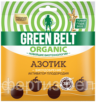 Green Belt - Азотик биоудобрение Активатор плодородия  (пак 90 гр), фото 2