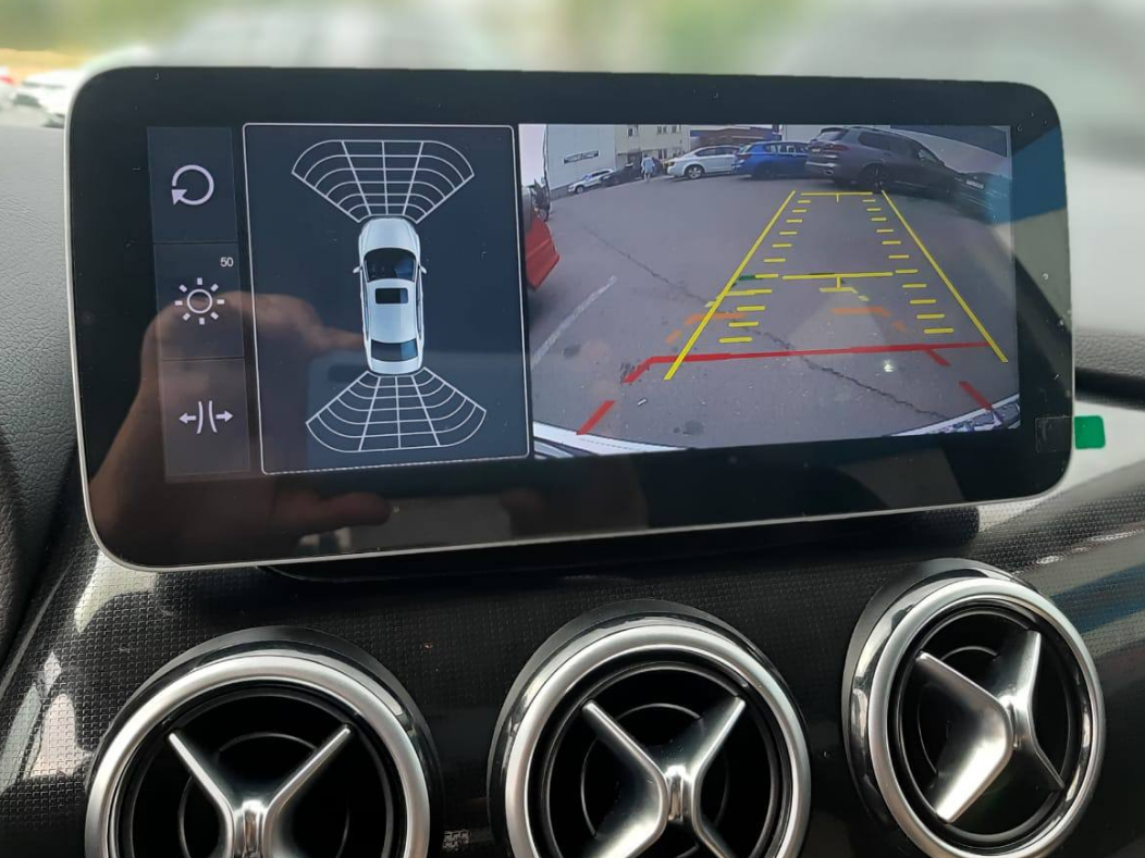 Штатное головное устройство Parafar для Mercedes Benz GLA (2015) x156 NTG 4.5/4.7 поддержка CarPlay - фото 1 - id-p184341468