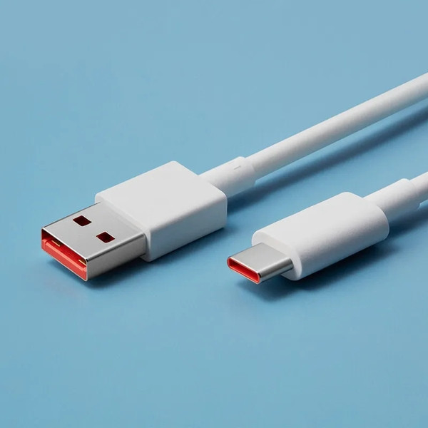 Кабель Xiaomi 6A Type-C Fast Charging Data Cable White 1м - фото 2 - id-p184367196