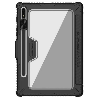 Защитный чехол Nillkin Bumper Leather Case Pro Черный для Samsung Galaxy Tab S8 Plus - фото 2 - id-p184367222