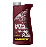 MANNOL MTF-4 Getriebeoel 8104 75W-80 GL-4 1л. Масло трансмиссионное.