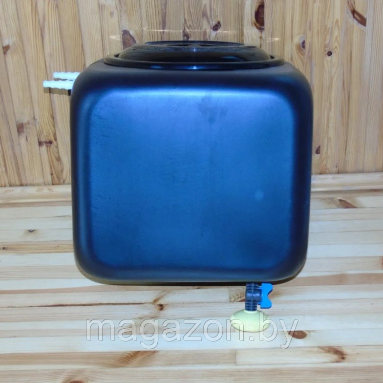 Бак для душа с подогревом Садко 100л 2,0 кВт пластиковый кран, синий - фото 3 - id-p184385904