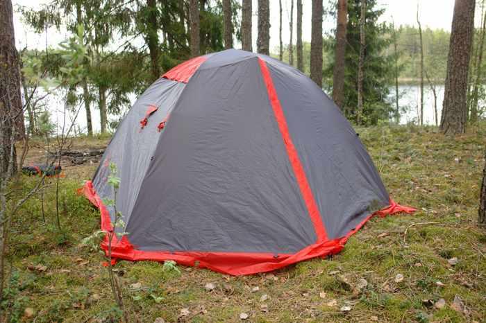 Палатка туристическая 3-х местная Tramp Peak 3 (V2) (8000 mm) - фото 2 - id-p184393446