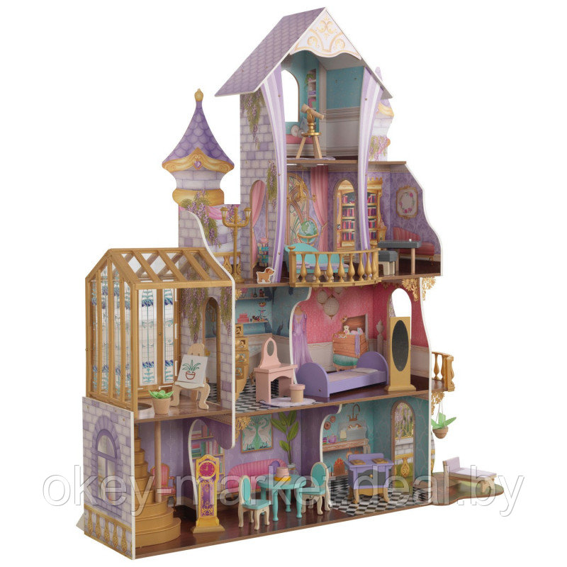 Кукольный домик KidKraft Зачарованный Замок с мебелью 10153