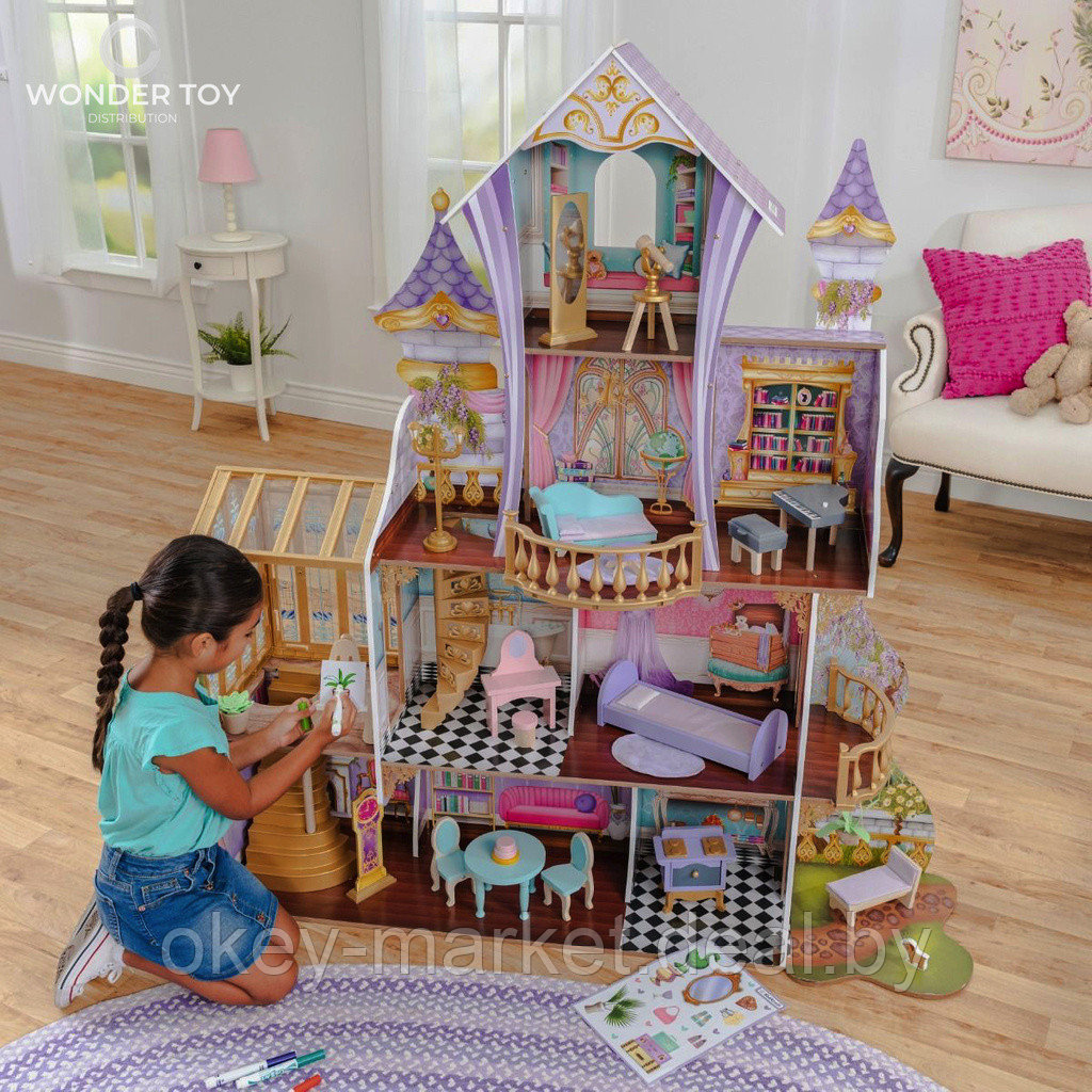 Кукольный домик KidKraft Зачарованный Замок с мебелью 10153 - фото 4 - id-p184393770