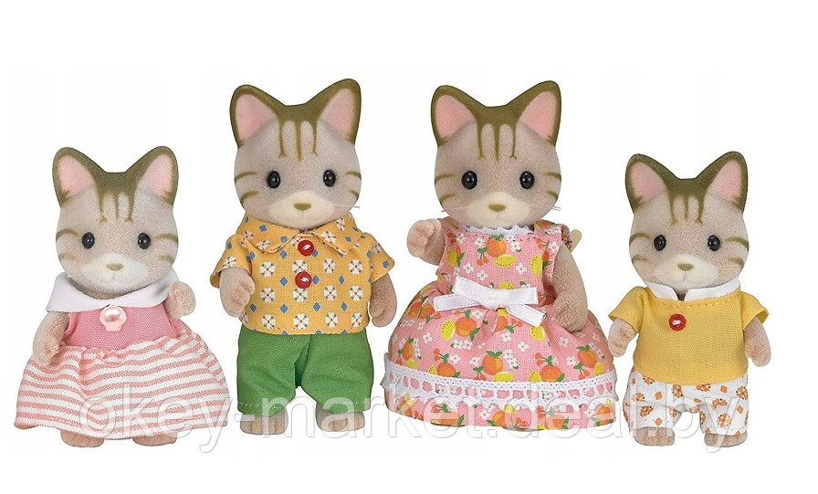 Набор Sylvanian Families Семья Кошек 5180 - фото 1 - id-p184396754