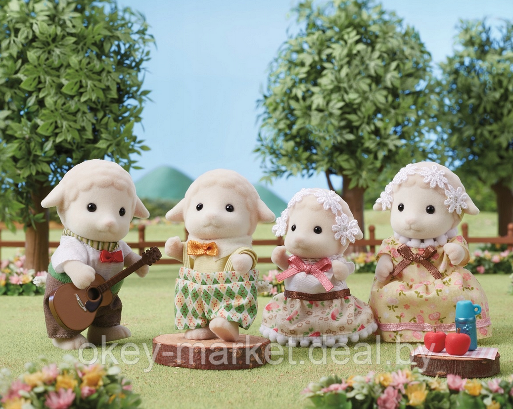 Набор игровой Sylvanian Families Семья Овечек 5619 - фото 4 - id-p184396772