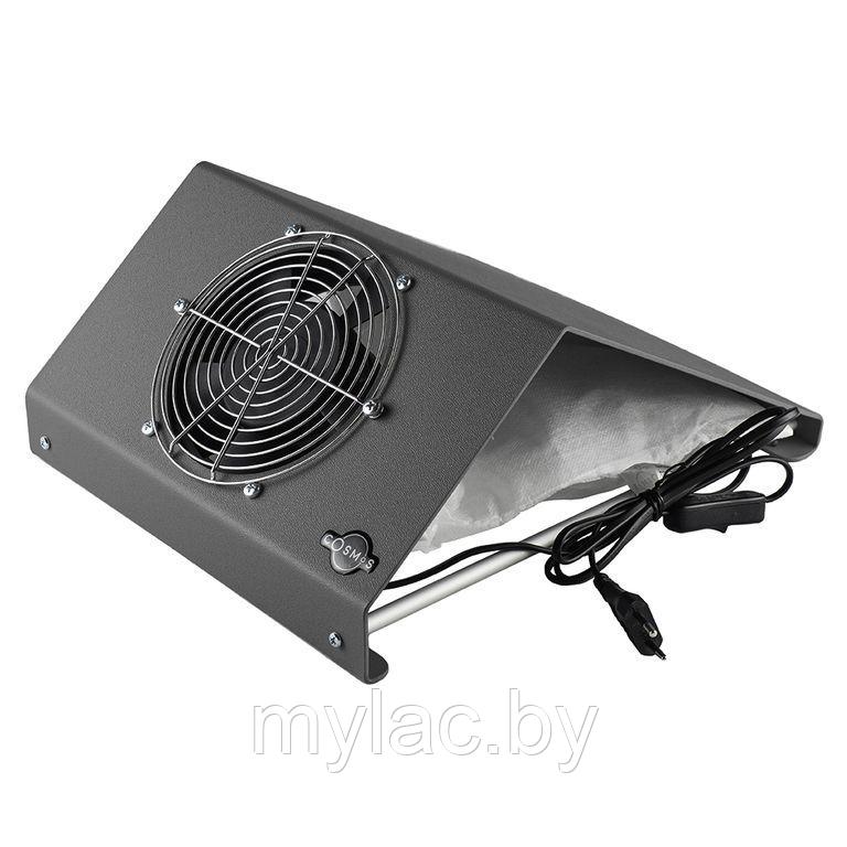 Пылесос маникюрный настольный COSMOS 60 W (серый)