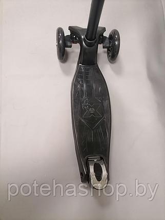 Самокат Scooter 4108 черный от 3 до12 лет, фото 2