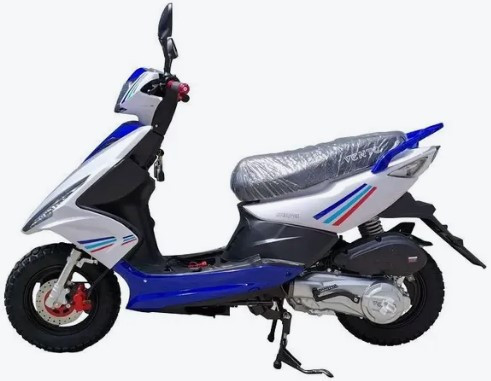 Скутер VENTO Corsa сине-белый - фото 1 - id-p165799730