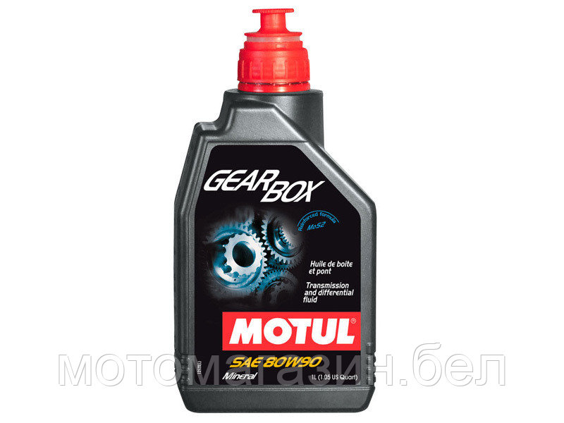 Масло Motul GEARBOX 80W90 трансмиссионное минеральное, 1 литр