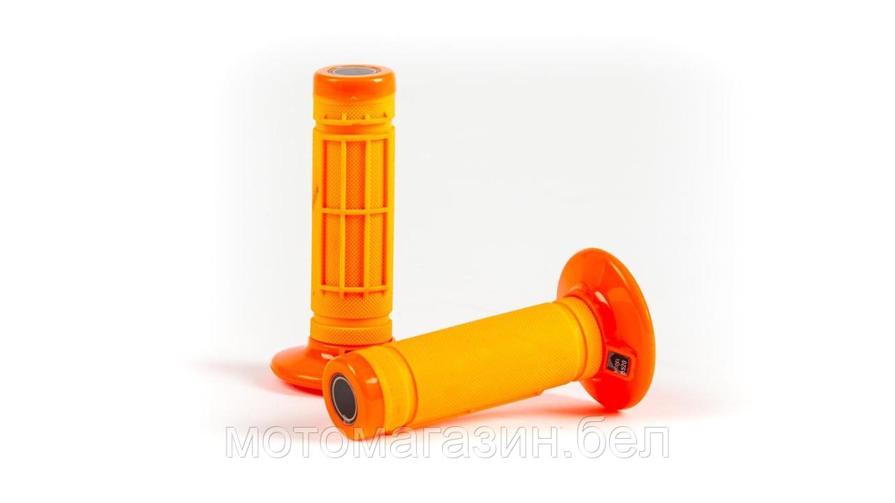 Ручки руля ZX-B520 оранжевые - фото 1 - id-p184416259