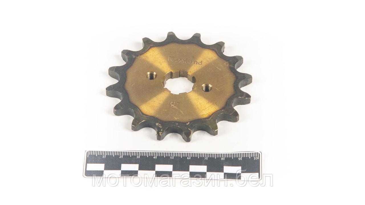 Звезда ведущая (520-16) 20мм сталь, закаленные зубья