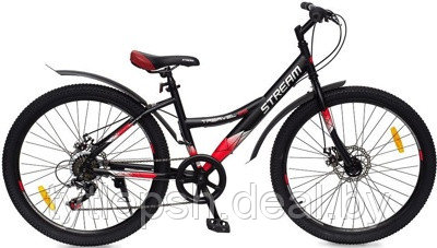 Горный Велосипед Stream Travel 26 р.15 2021 (черный) - фото 1 - id-p184421960