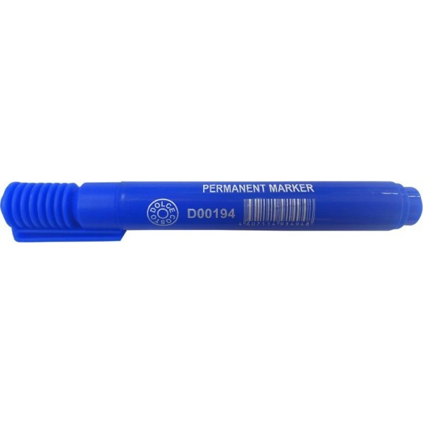 Маркер-перманент DOLCE COSTO синий, 2-5мм. арт.D00194 - фото 1 - id-p184423184