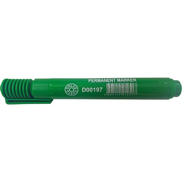 Маркер-перманент DOLCE COSTO зелёный, 2-5мм. арт.D00197 - фото 1 - id-p184423186