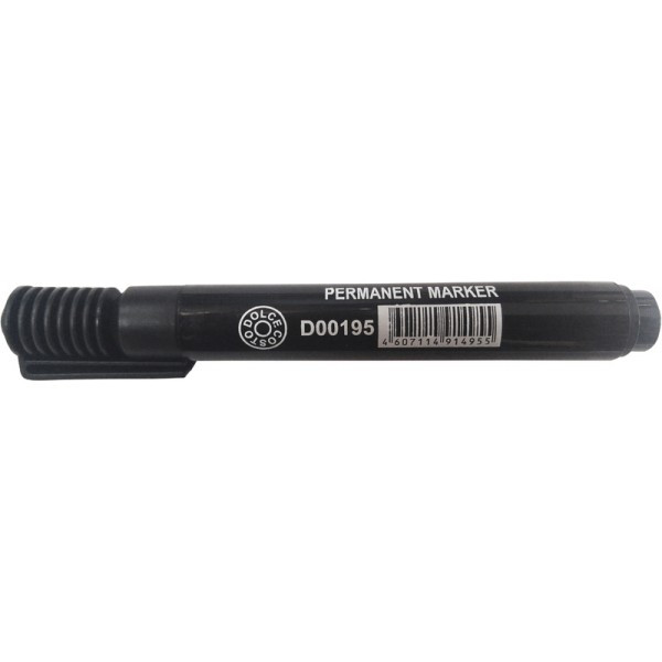 Маркер-перманент DOLCE COSTO черный, клиновидный наконечник, 2-5 мм, арт.D00195-K - фото 1 - id-p184423187