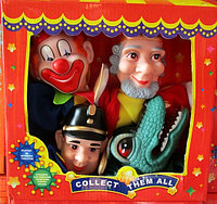 Детский кукольный театр, 4 куклы-рукавички, куклы на руку, арт. 77008