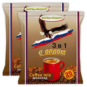Кофе C Орлом Шоколад 3 в 1 (25пак.х18г.)