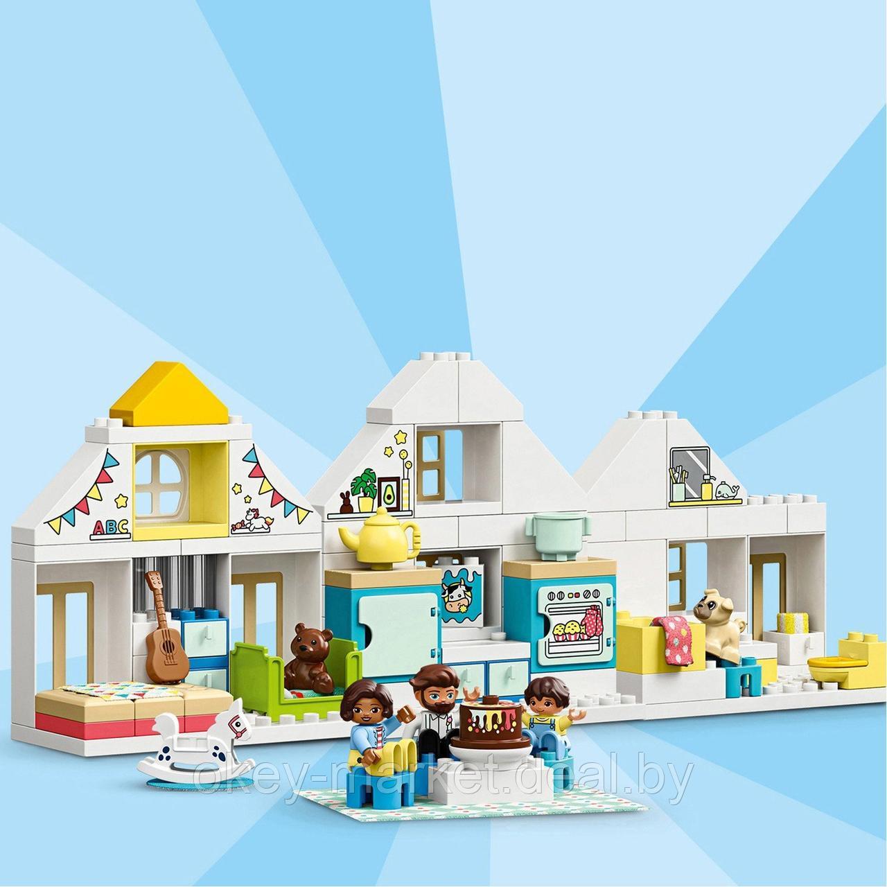 Конструктор Lego Duplo Модульный игрушечный дом 10929 - фото 4 - id-p184428178