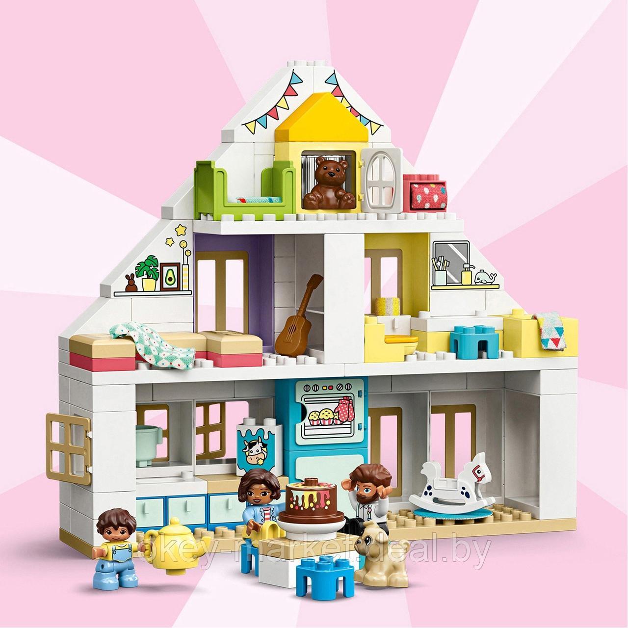 Конструктор Lego Duplo Модульный игрушечный дом 10929 - фото 5 - id-p184428178