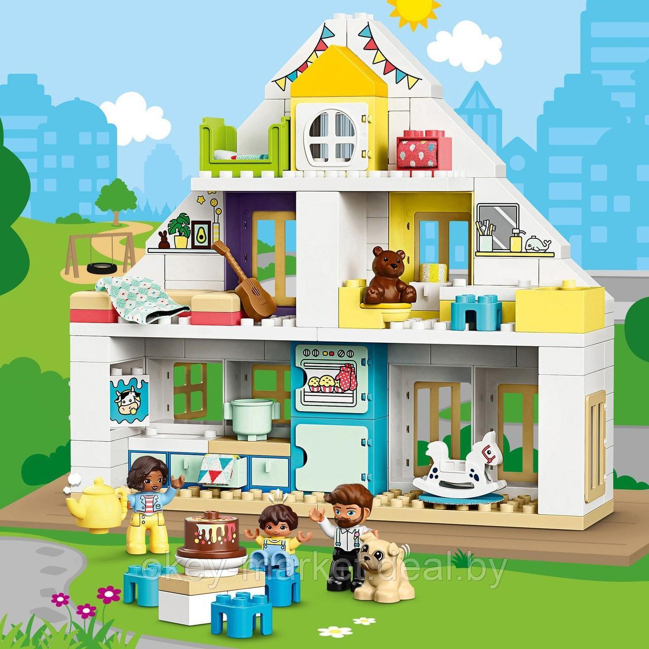 Конструктор Lego Duplo Модульный игрушечный дом 10929 - фото 3 - id-p184428178