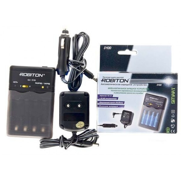 Зарядное устройство Robiton Smart S100 - фото 4 - id-p184429341
