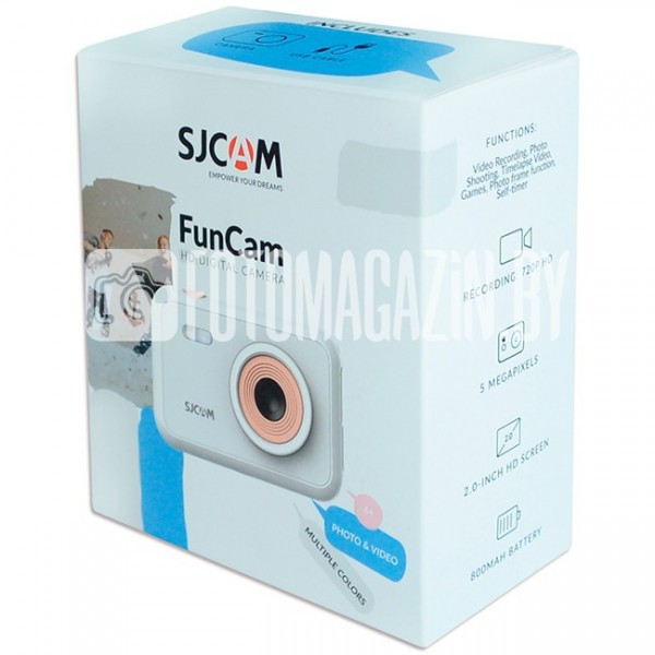 Детская цифровая камера SJCAM FunCam Голубой - фото 2 - id-p184429356