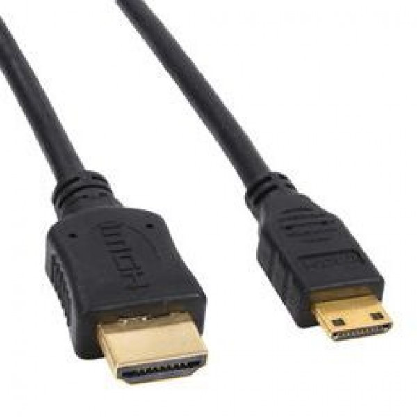 Кабель miniHDMI - HDMI (1 м) - фото 1 - id-p184428442