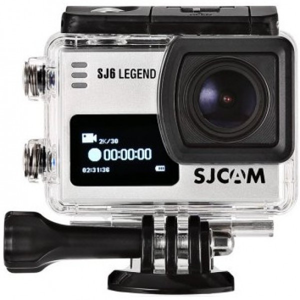 Экшн-камера SJCAM SJ6 Legend Серебристый - фото 1 - id-p184428563