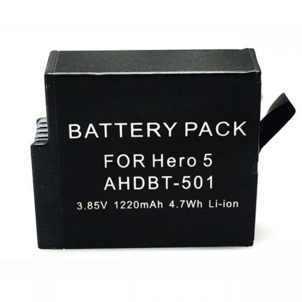 Аккумулятор Zarrumi AHDBT-501 аналог GoPro AABAT-001 для HERO7 HERO6 HERO5 HERO - фото 1 - id-p184428584