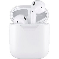 Силиконовый чехол Rumi для Apple AirPods, AirPods 2 Белый