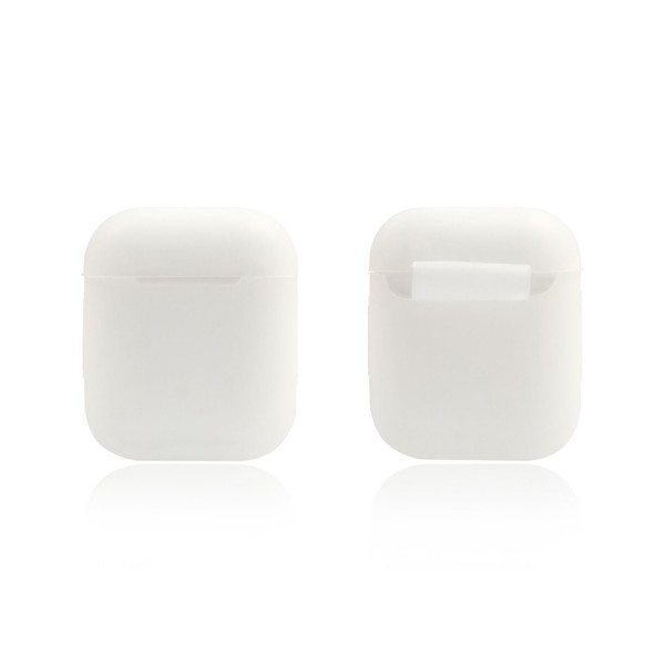 Силиконовый чехол Rumi для Apple AirPods, AirPods 2 Белый - фото 2 - id-p184429515