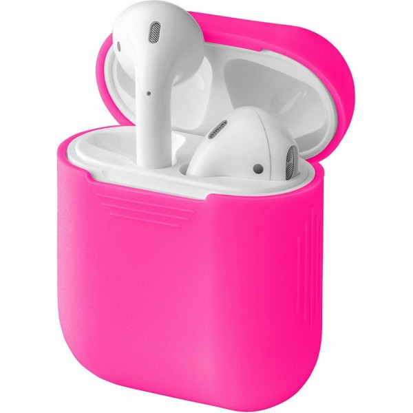Силиконовый чехол Rumi для Apple AirPods, AirPods 2 Пурпурный - фото 1 - id-p184429521