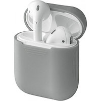 Силиконовый чехол Rumi для Apple AirPods, AirPods 2 Серый