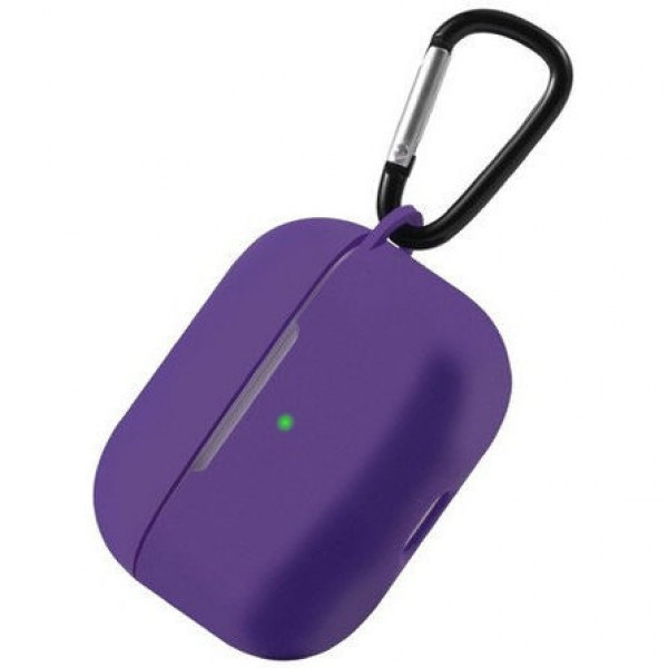 Силиконовый чехол Rumi для Apple AirPods Pro Фиолетовый - фото 1 - id-p184429538