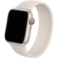 Силиконовый ремешок Rumi Mono (без застежки) для Apple Watch 42mm, 44mm, 45mm Нежно-розовый