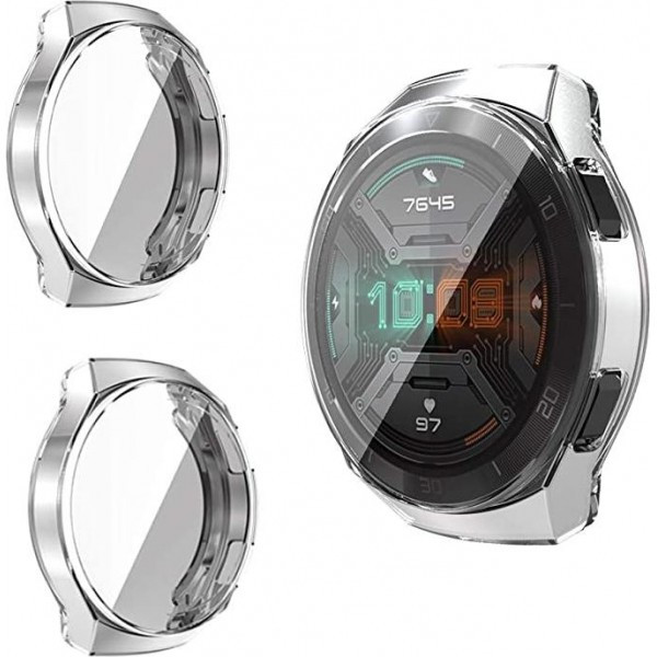 Силиконовый чехол Rumi для Huawei Watch GT 2e прозрачный - фото 1 - id-p184429573