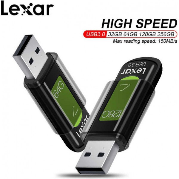 Флешка Lexar JumpDrive S57 USB 3.0 128GB 150MB/s (R) 60MB/s (W) - фото 1 - id-p184429583