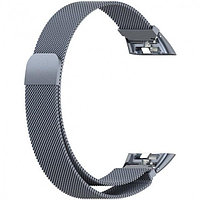 Браслет Rumi Milanese loop для Huawei Band 6 / Honor Band 6, Band 7 Серый