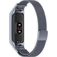 Браслет Rumi Milanese Loop для Xiaomi Mi Band 6, Mi Band 5 Графитовый