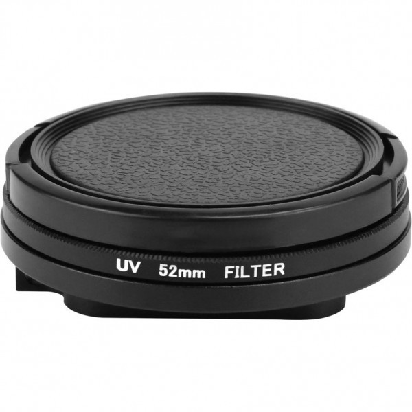 UV фильтр 52 мм с адаптером и крышкой для GoPro HERO5 HERO6 HERO7 HERO - фото 1 - id-p184428745