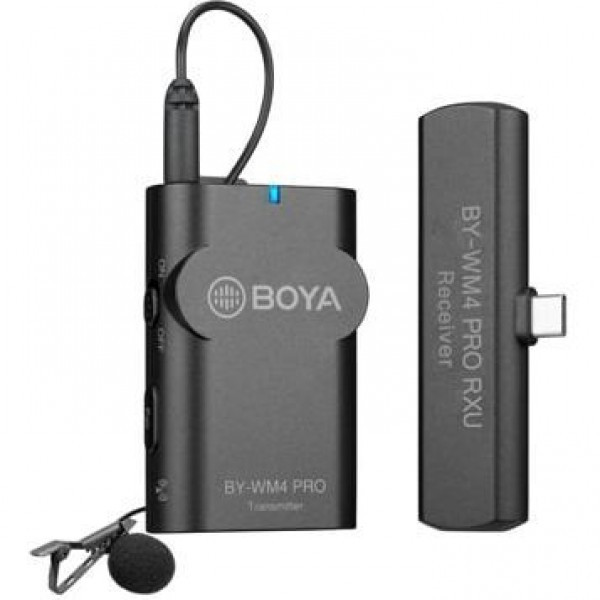Беспроводная микрофонная система Boya BY-WM4 Pro-К5 (разъем USB Type-C) - фото 1 - id-p184429647