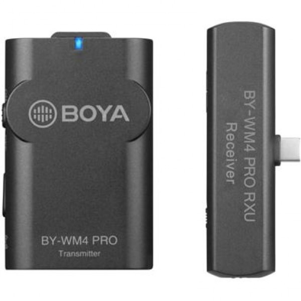 Беспроводная микрофонная система Boya BY-WM4 Pro-К5 (разъем USB Type-C) - фото 4 - id-p184429647