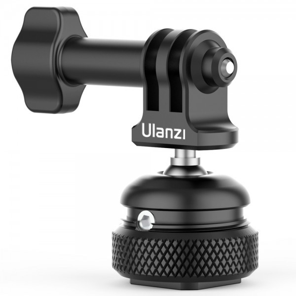 Поворотный держатель с креплением на холодный башмак Ulanzi GP-6 для экшн-камер - фото 1 - id-p184429710