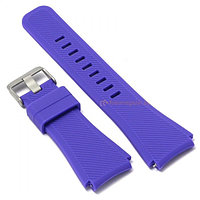 Силиконовый ремешок Rumi Gear S3 (22 мм, размер L) Фиолетовый