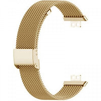 Металлический сетчатый браслет Rumi Mesh для Huawei Watch FIT, Watch FIT Elegant Золотистый